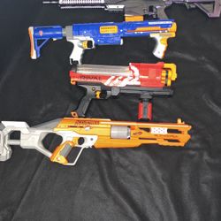 $80 for (4) Used Nerf Guns