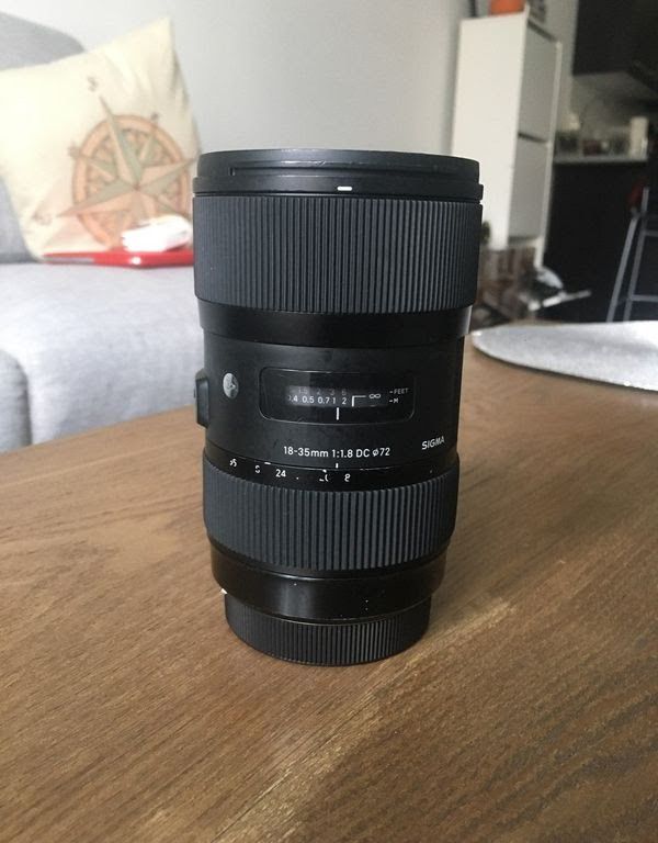 Canon EF Sigma ART Lens 1.8 Almost New