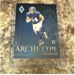 Panini Phoenix Archetype Rookie Insert Cam Skattebo Giants Card #14 2025 NFL