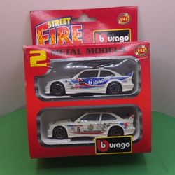 Bburago 2 Car Set BMW M3 Valvoline Warsteiner