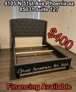Queen size bed frame brand new