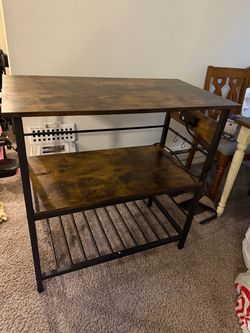 Moving Sale! Multipurpose Kitchen Island / Coffee Station