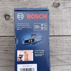 Bosch GLL1P Mini Laser Level Electric Tool Compact Line & Point Laser *NEW* 