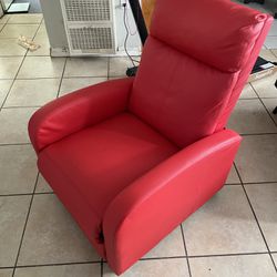 Red Recliner - Barely Used