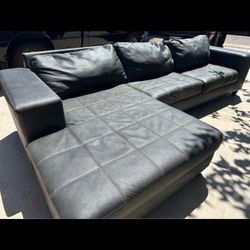 Black L Couch