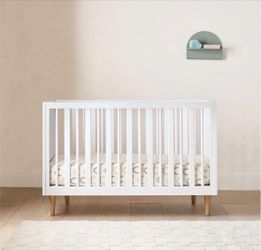 Crate and Kids Finn White Wood Crib