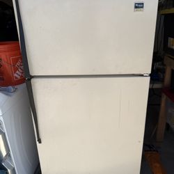 Old Whirlpool Refrigerator.  