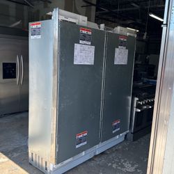 72” SUBZERO REFRIGERATOR AND FREEZER PANEL READY 