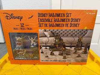 Disney Halloween village