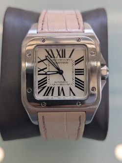 Cartier Santos 100 Stainless Steel Watch