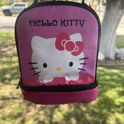 New!!!! Lunch Bag/box Hello Kitty Two Compartments Thermo Brand
