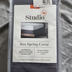 Studio Full Box Spring Cover