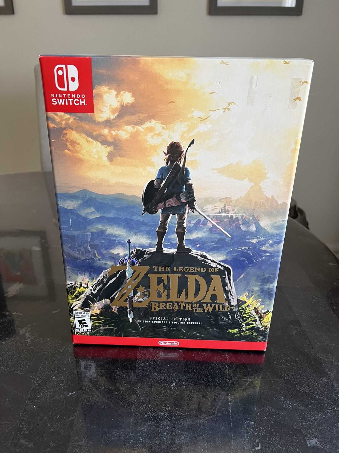 The Legend Of Zelda Breath Of The Wild Special Edition For Nintendo Switch Open/Not Used