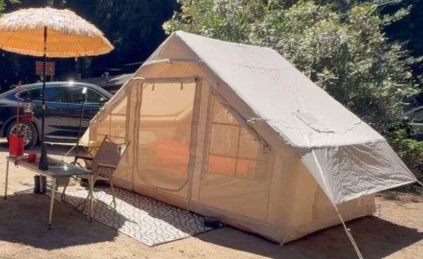 Inflatable tent With Awning - $200 OBO