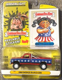 2023 Greenlight Garbage Pail Kids Series 5, 1985 Dodge Ram D-mak 250