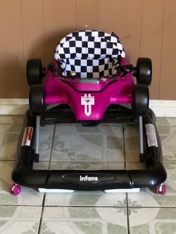LIKE NEW RACE CAR BABY ACTIVITY WALKER 3 IN 1