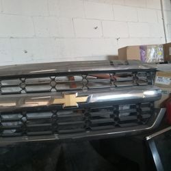 Use original chevy grill