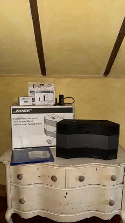 Bose Acoustic Wave 2 music system with remote  & bonus wireless SoundLink usb adapter for computer streaming