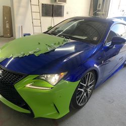 Lexus RC350 Bumper, Door and Quarter Panel Factory Finished !