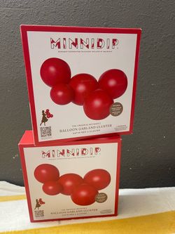MINNIDIP Reusable Balloon Garland 5 Cluster