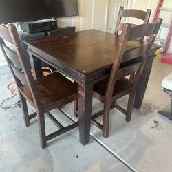 Table And Chairs
