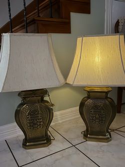 Pair of Lamps
