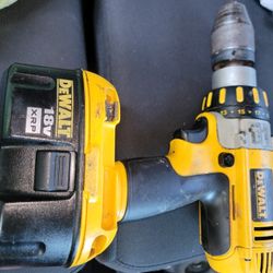 Dewalt Battery Operated Hammer Drill