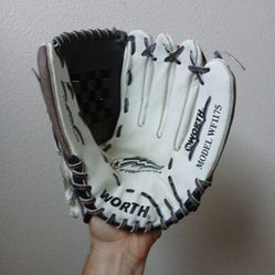 Worth 11.75" Baseball Softball Leather Glove New Tags 