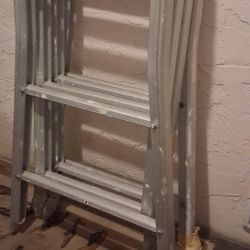 Foldup A Frame step ladder scaffold heavy duty painting gc construction window cleaning roof