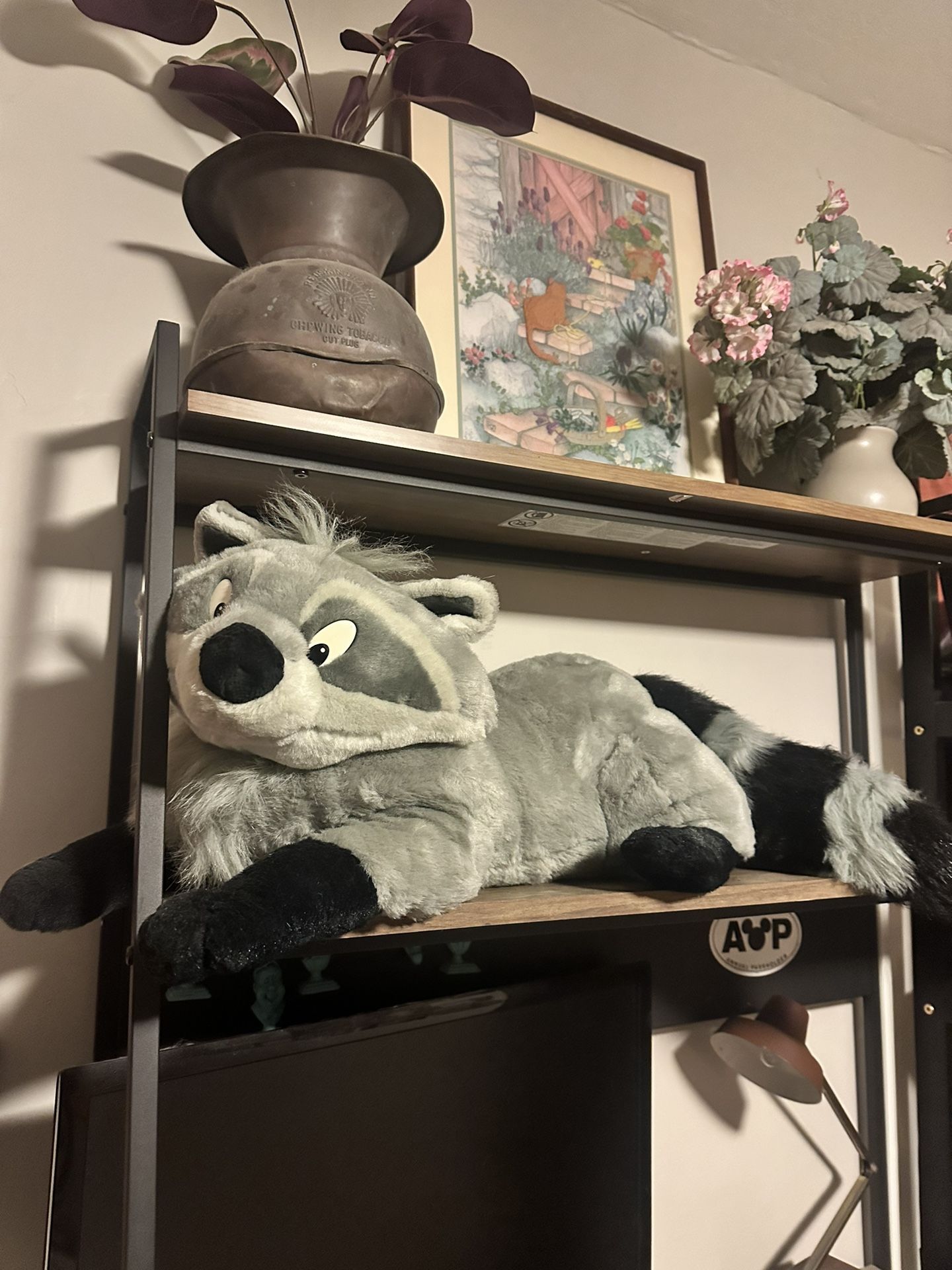 Giant Vintage Disney Meeko Plush