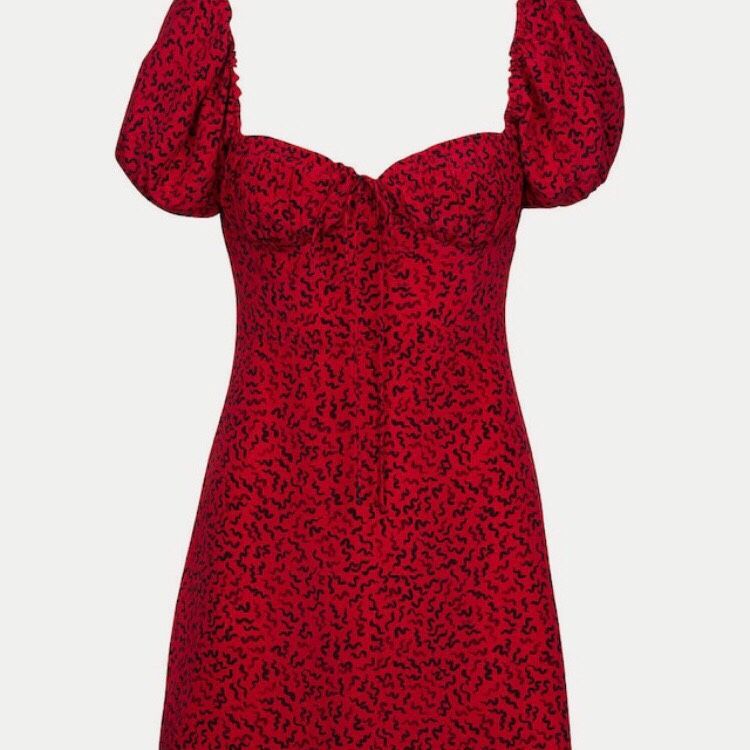 Reformation Squiggle Dress - L