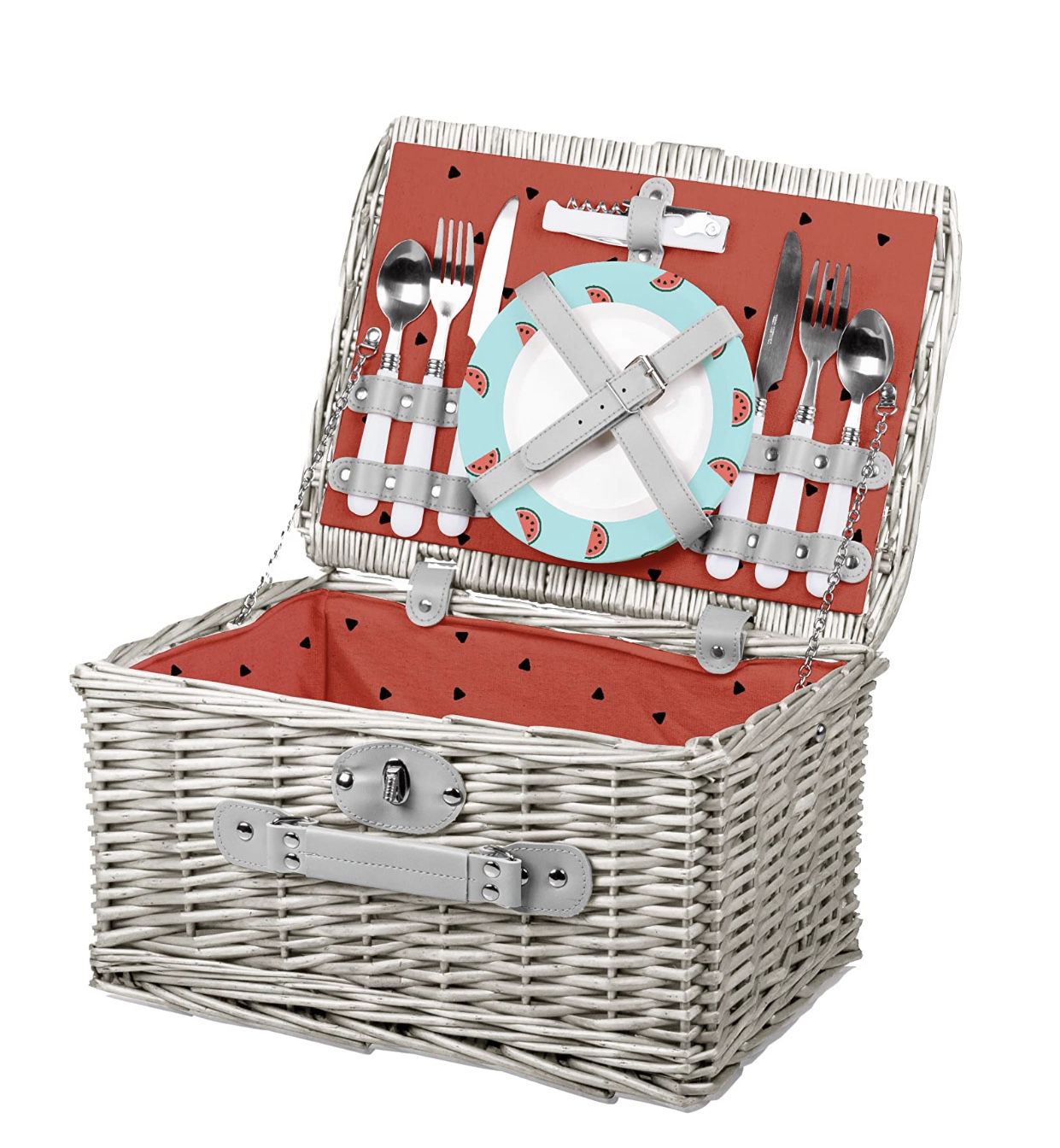 English Style Deluxe Picnic Basket