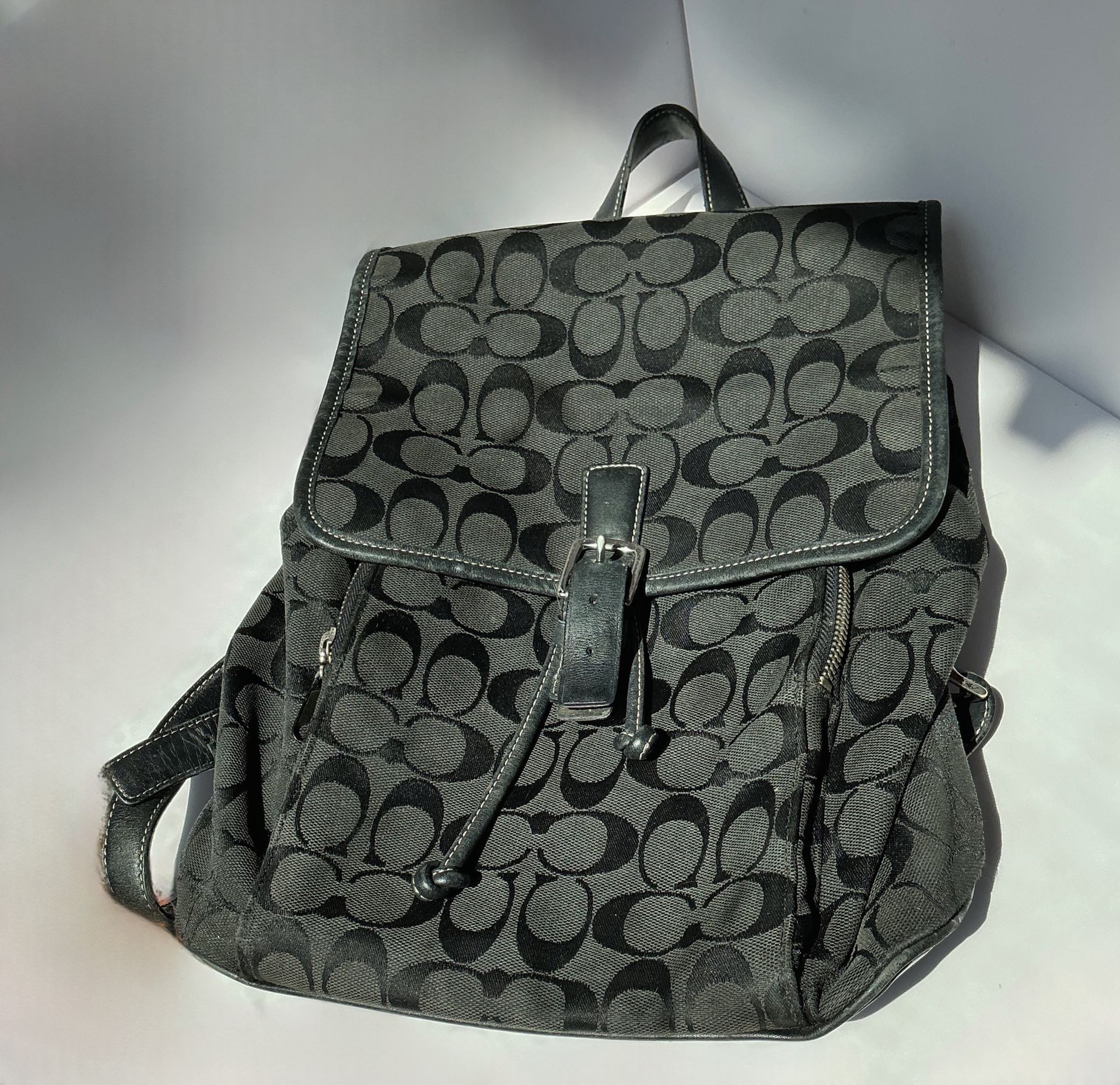 COACH Vachetta Signature C Backpack