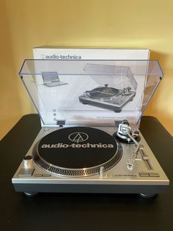 Audio-Technica AT LP-120 Direct Drive Turntable (USB & Analog) - Original Box, Styrofoam Inserts, and Owners Manual