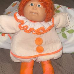 Vintage 1978-1982 Red Hair Cabbage Patch Doll