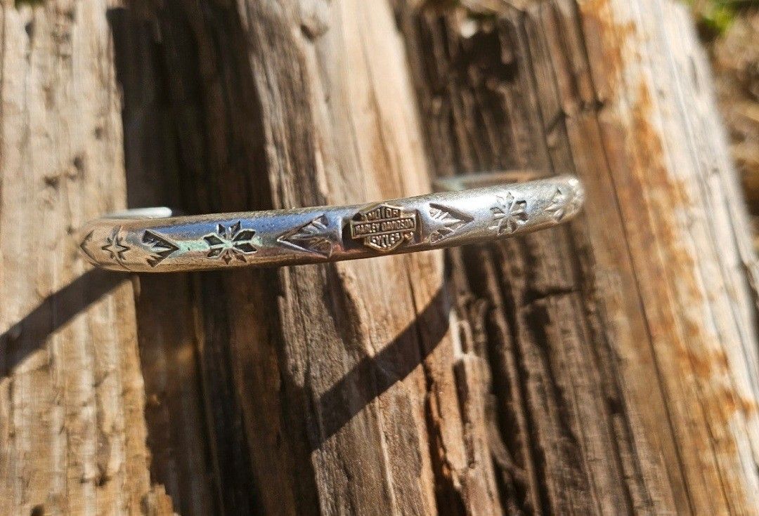 Sterling Silver And Gold Harley Bracelet