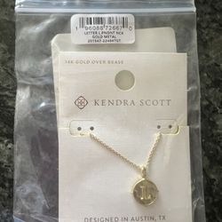 Kendra Scott ‘L’ Pendant 