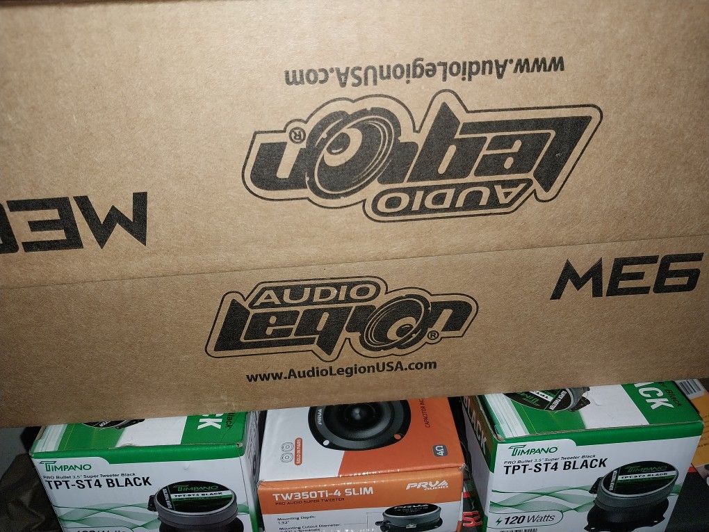 New Pairs Of Audio Legion Speakers
