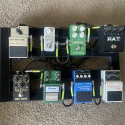Full pedalboard setup - Plug & Play Ready (Includes Bag + Boxes)