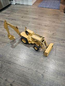 Vintage Ertl Ford 755 Backhoe