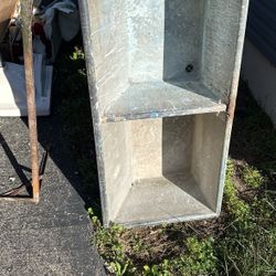Vintage Concrete Double Utility Sink