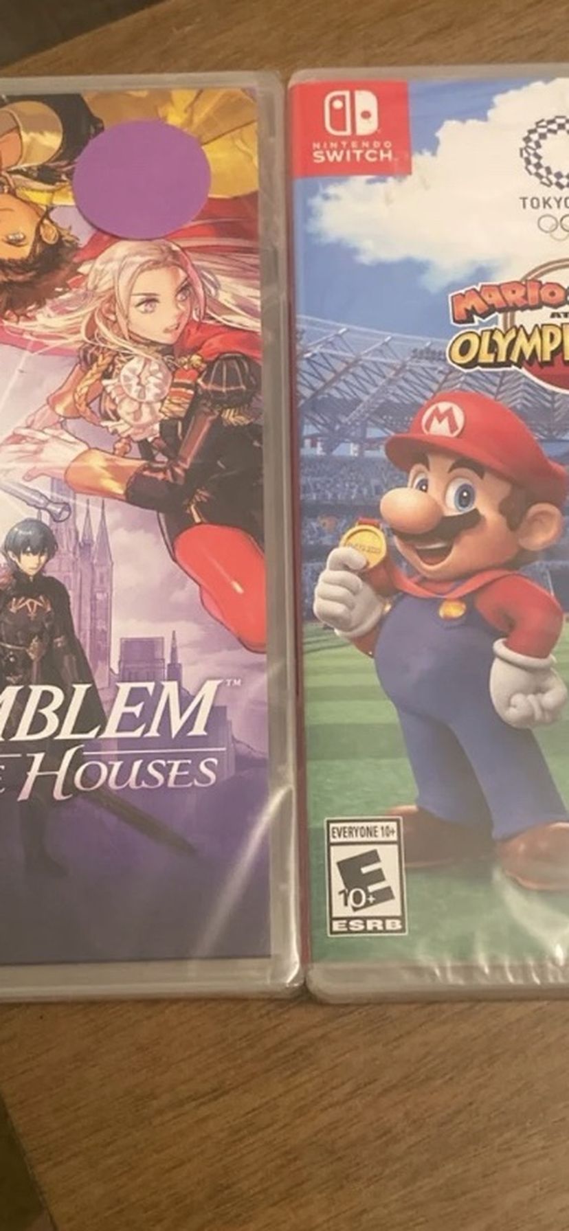 Mario & sonic and fireemblem brand new unopened