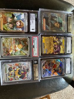 Graded Pokémon Card Lot CGC PSA Beckett
