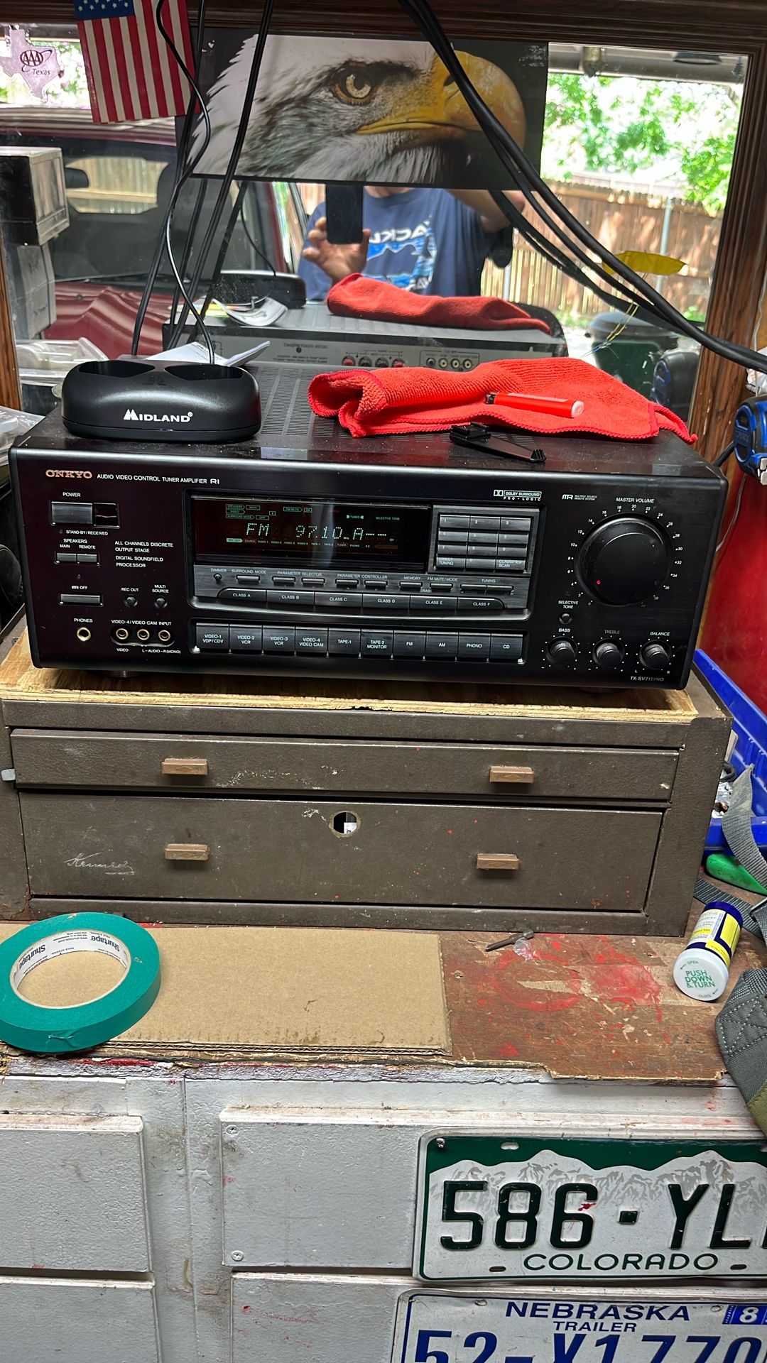 Old school, high and receiver