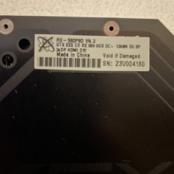 XFX - AMD Radeon RX 580 GTS XXX Edition 8GB GDDR5 PCI Express 3.0 Graphics Card