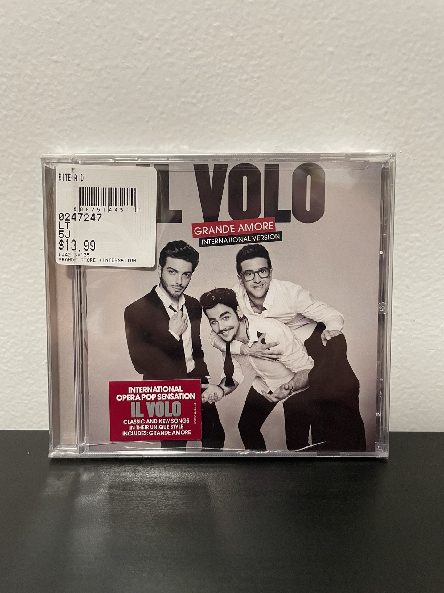 IL VOLO Grande Amore International Version CD NEW SEALED Album Sony Music 2015