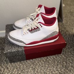 Air Jordan 3 Retro Cardinal Red