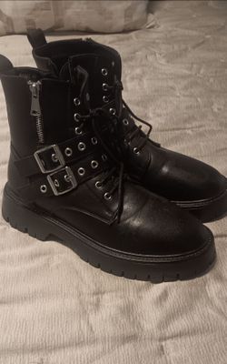 Black Goth Boots