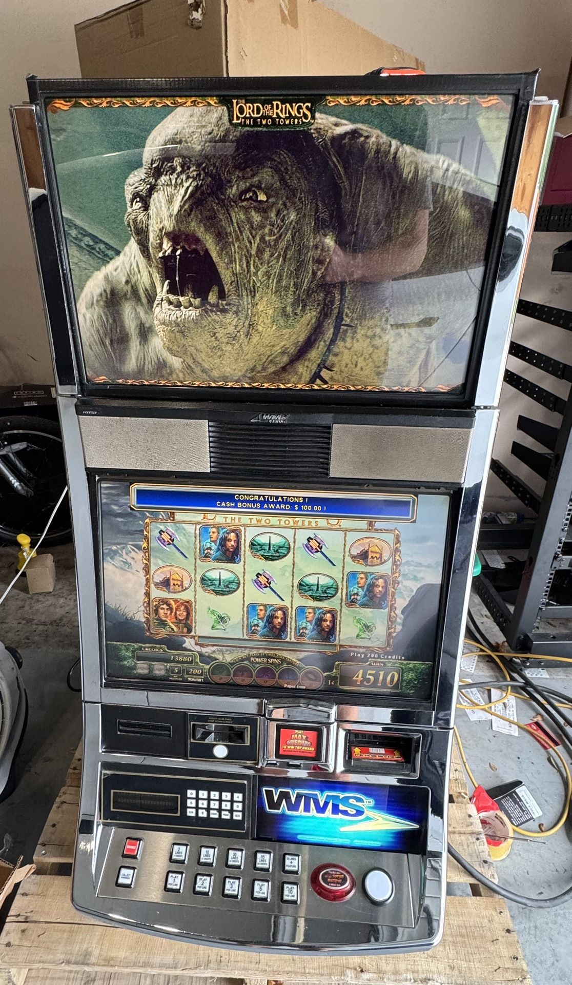 WMS BB2 Conversion Lord Of The Rings Slot Machine
