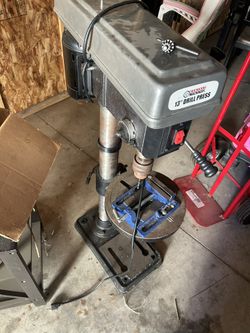 Central Machinery Drill Press With Clamp